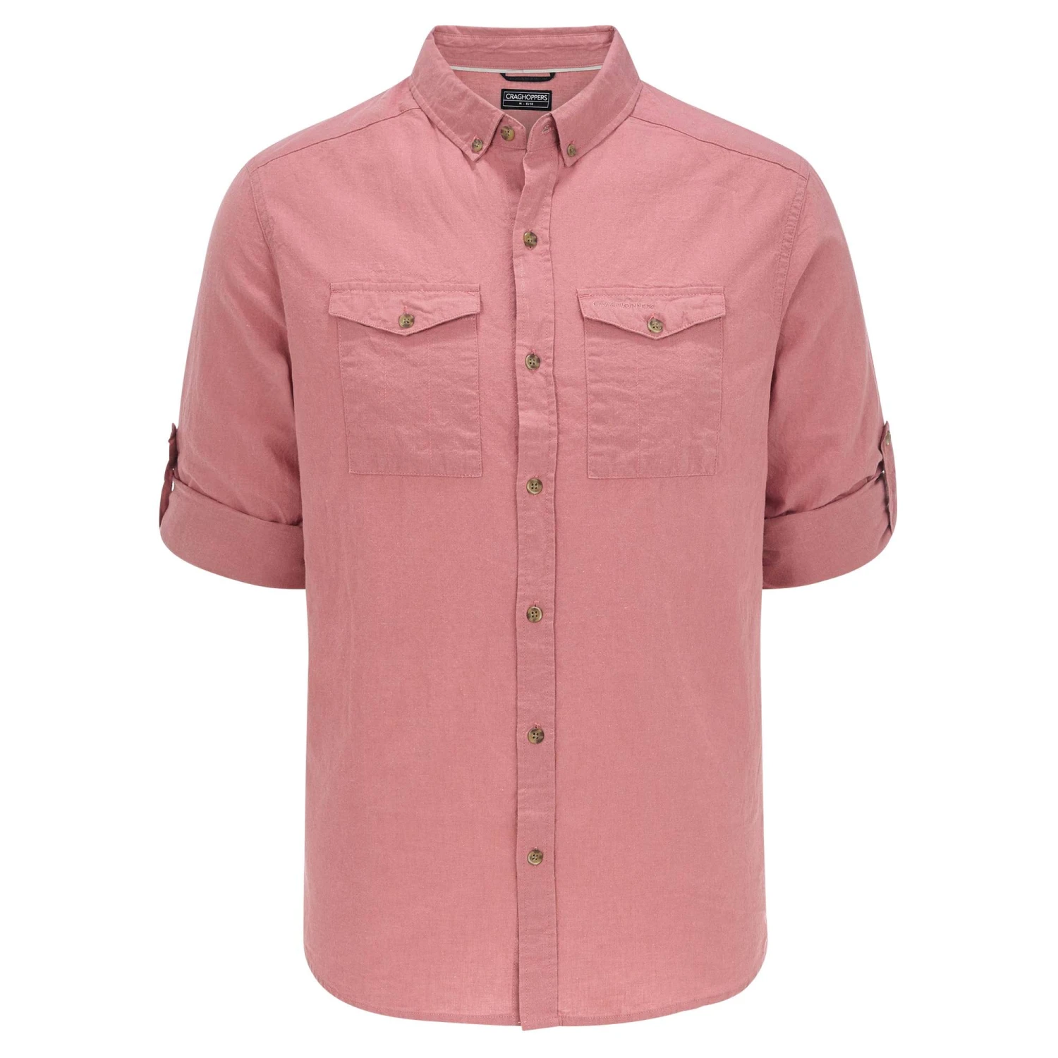 Craghoppers KIWI LINEN LONG SLEEVED SHIRT Herren - Outdoor Hemd – Bild 3