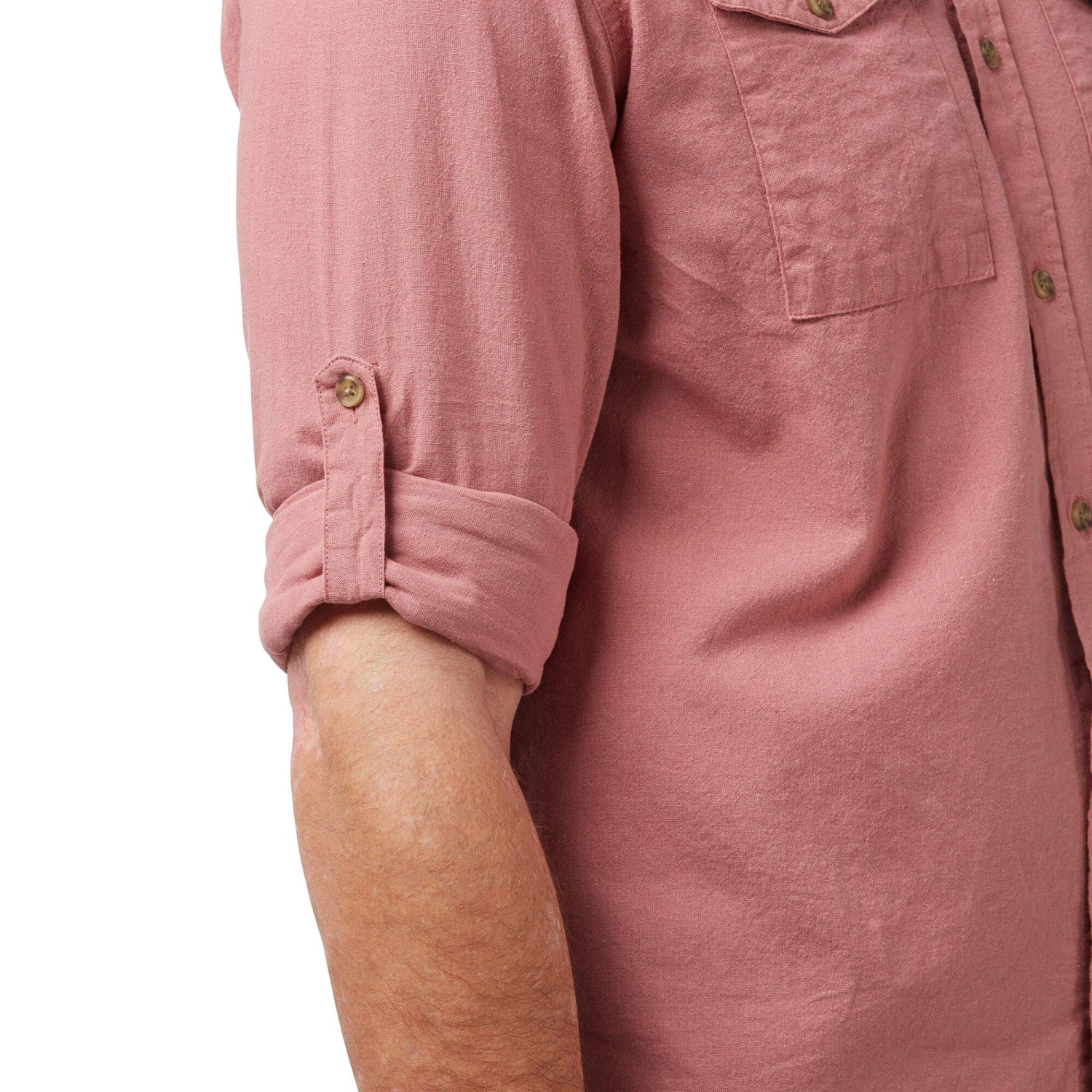 Craghoppers KIWI LINEN LONG SLEEVED SHIRT Herren - Outdoor Hemd – Bild 8