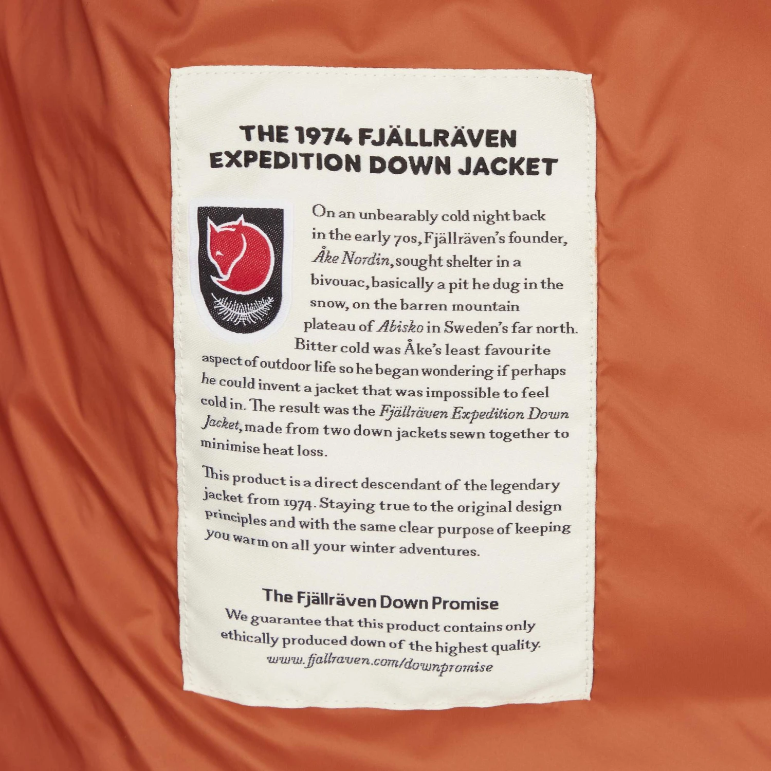 FJÄLLRÄVEN EXPEDITION PACK DOWN JACKET M Herren - Daunenjacke – Bild 8