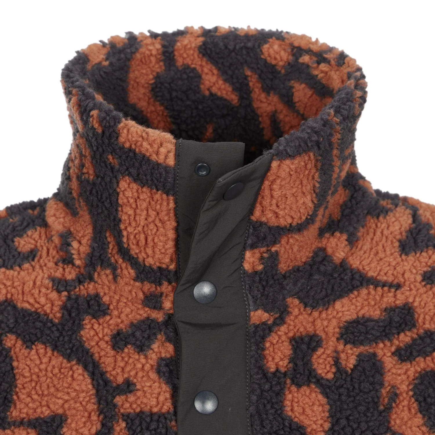 Jack Wolfskin PANK HUDSON SNAP M Herren - Fleecepullover – Bild 5