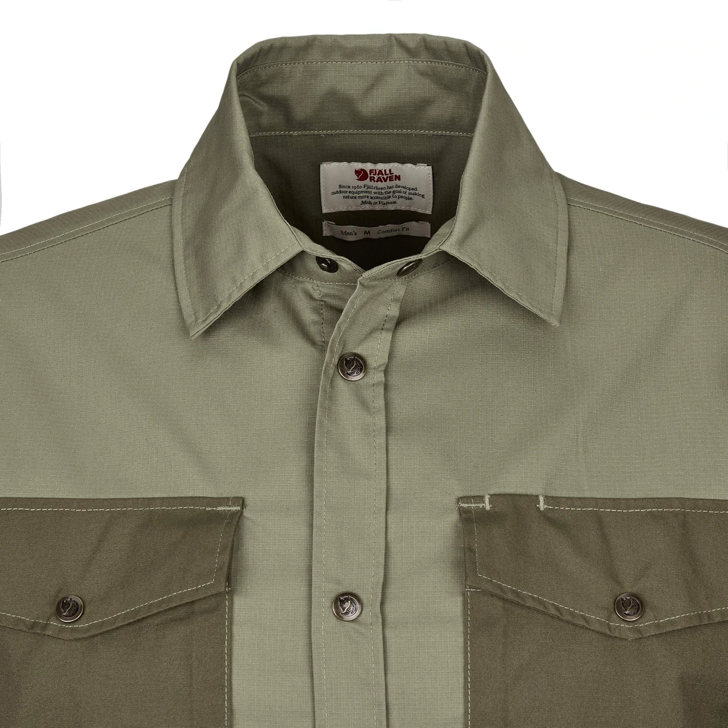 FJÄLLRÄVEN RÄVEN SHIRT SS M Herren - Outdoor Hemd – Bild 4